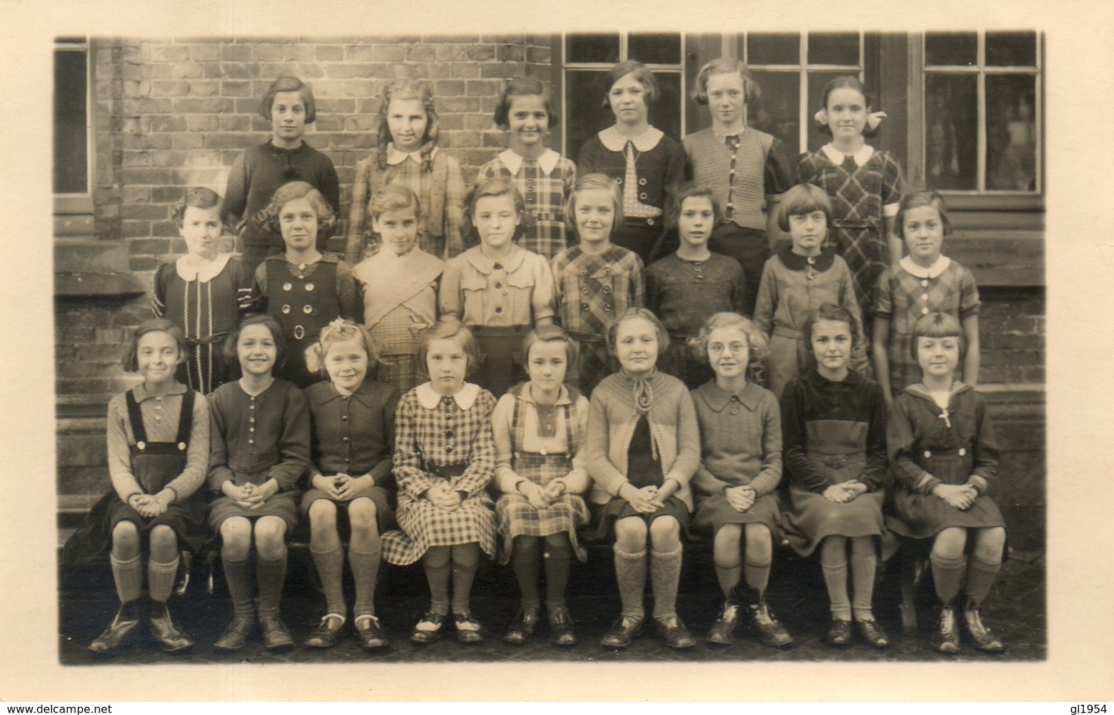 SCHOOLFOTO   -  FOTOKAART - Other & Unclassified