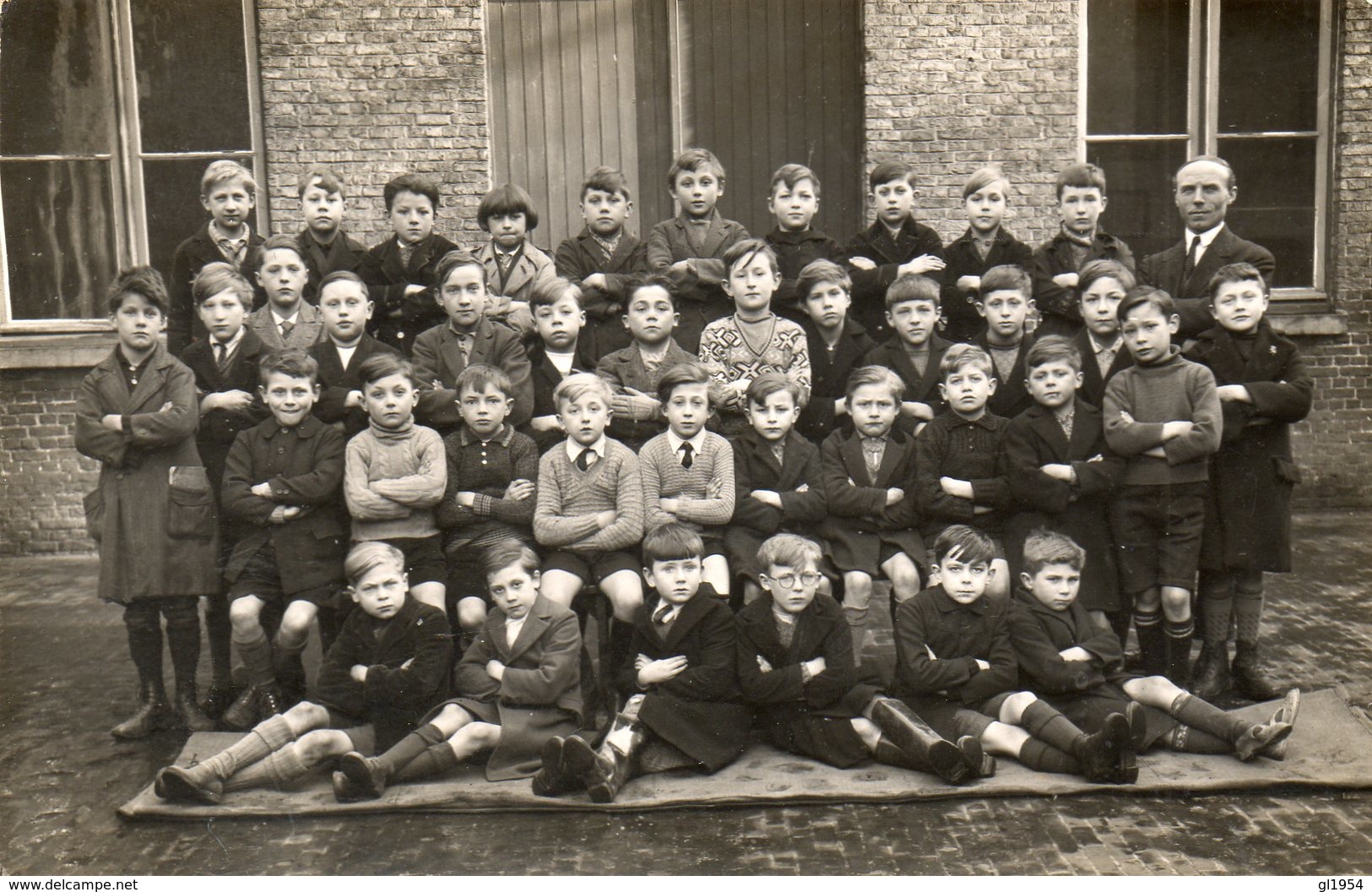 SCHOOLFOTO   _  CARTE  POSTALE - Other & Unclassified