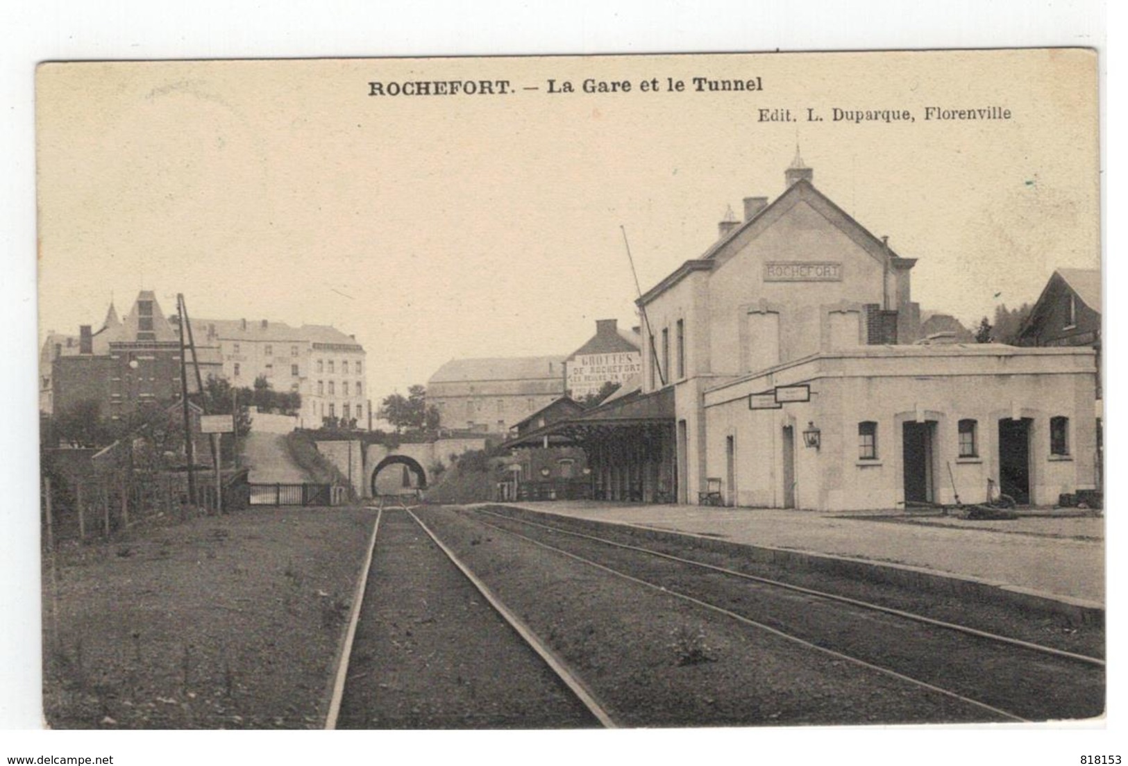 Rochefort - La Gare Et Le Tunnel - Rochefort