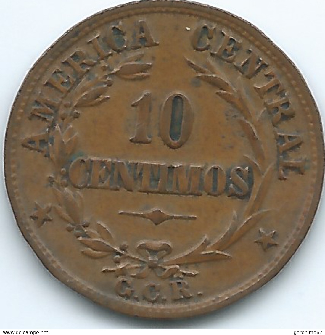 Costa Rica - 1929 - 10 Centimos - KM170 - Costa Rica