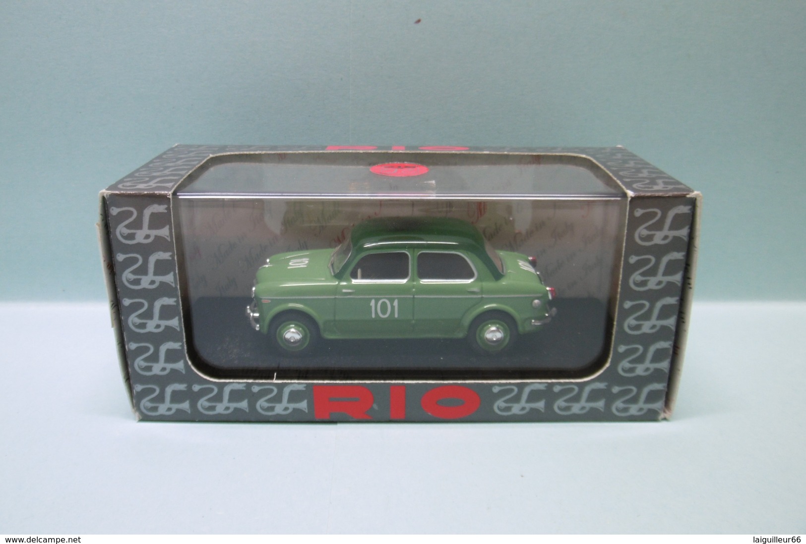 Rio - FIAT 1100 TV Mille Miglia 1954 n°101 vert réf. 4334 neuf NBO 1/43