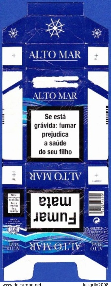 Portugal - ALTO MAR / Fábrica Tabacos Micaelense,  Ponta Delgada Açores - Boites à Tabac Vides