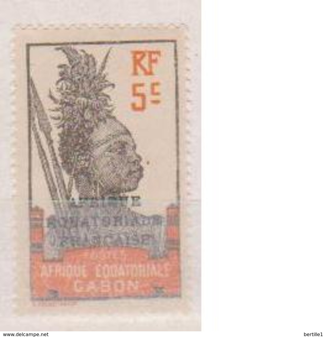 GABON      N° YVERT   :    91  NEUF SANS  CHARNIERES     ( NSCH 1/10) - Unused Stamps