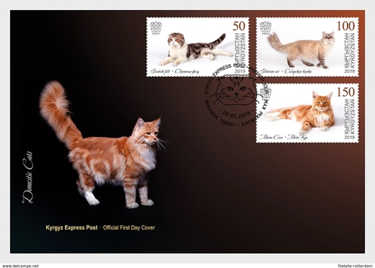 Kirgizië / Kyrgyzstan - Postfris / MNH - FDC Cats 2019 - Kirgizië