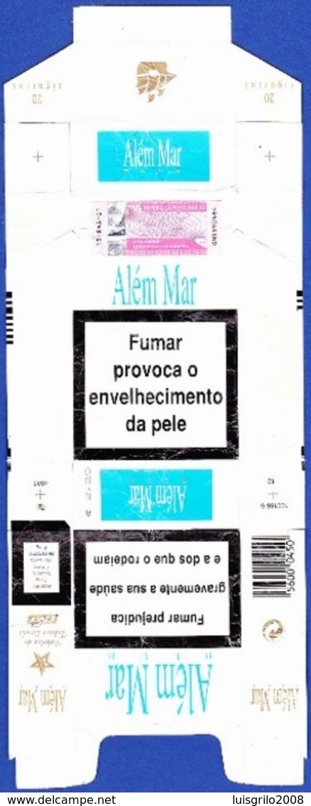 Portugal - ALÉM MAR / Fábrica Tabaco Estrela, Açores E Fábrica Madeirense Tabacos - Etuis à Cigarettes Vides