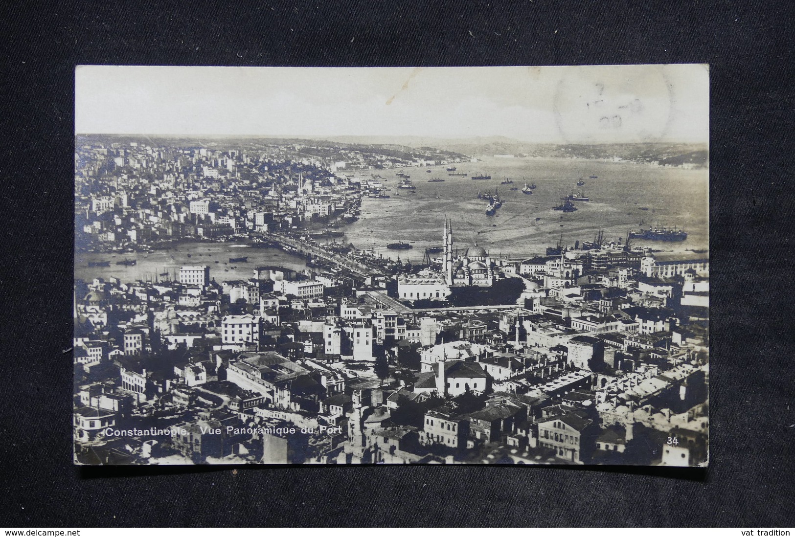 TURQUIE - Affranchissement Plaisant ( Dont 1 Surchargé) De Constantinople Sur Carte Postale En 1929 - L 26116 - Storia Postale