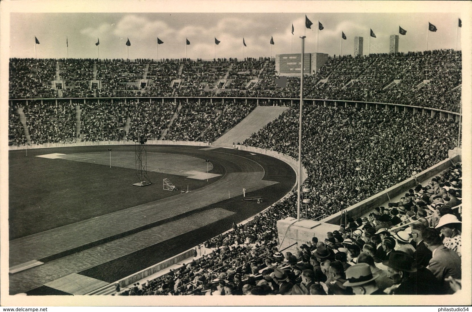 1936, OLYMPICS BERLIN, 12 Picture Cards, One Of Them Used, 11 Unused - Sommer 1936: Berlin