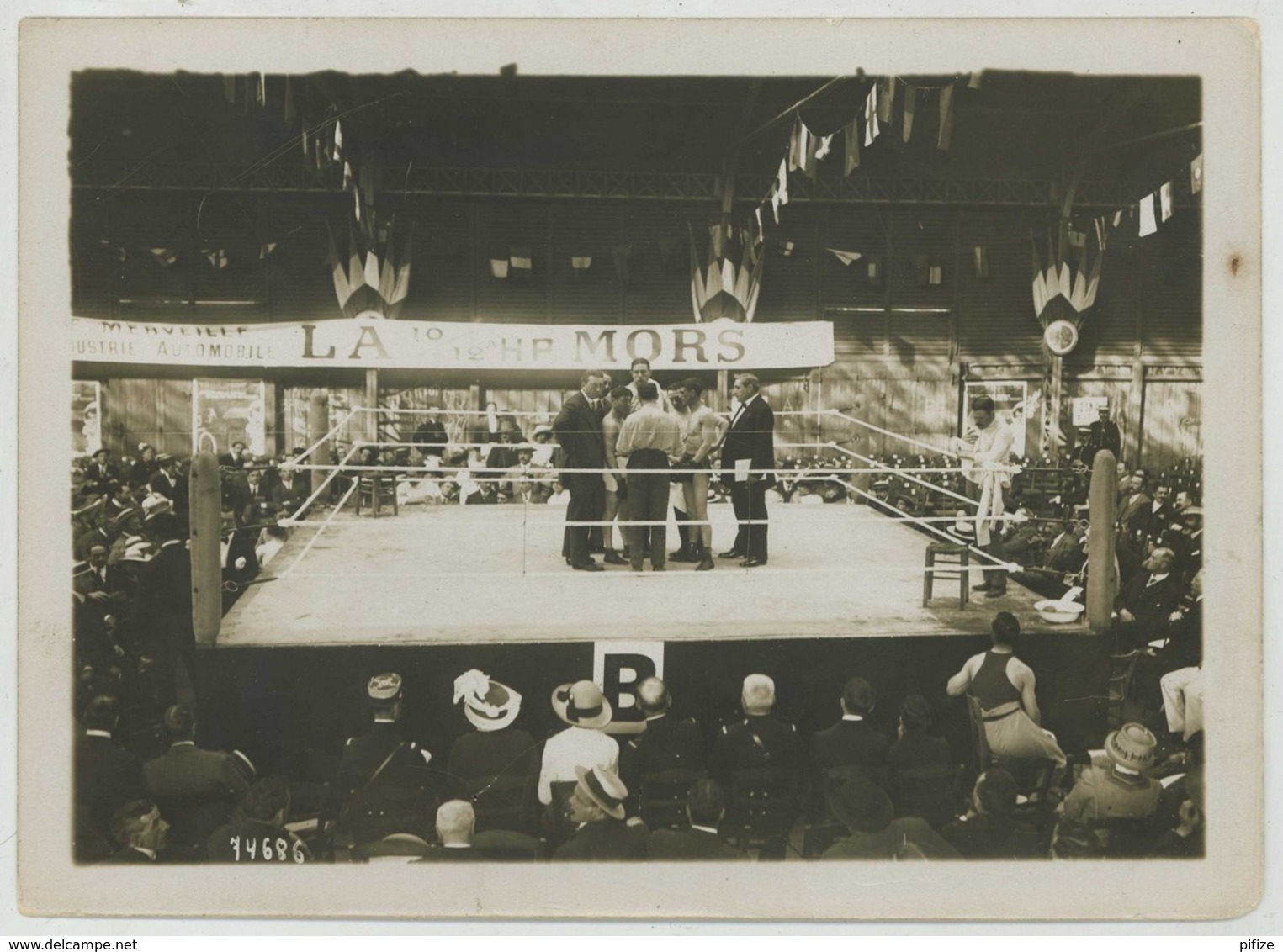 Boxe . Dieppe 22 Avril 1912 . Match Charles Ledoux Contre Digger Stanley . Les Recommandations De L'arbitre . - Sporten