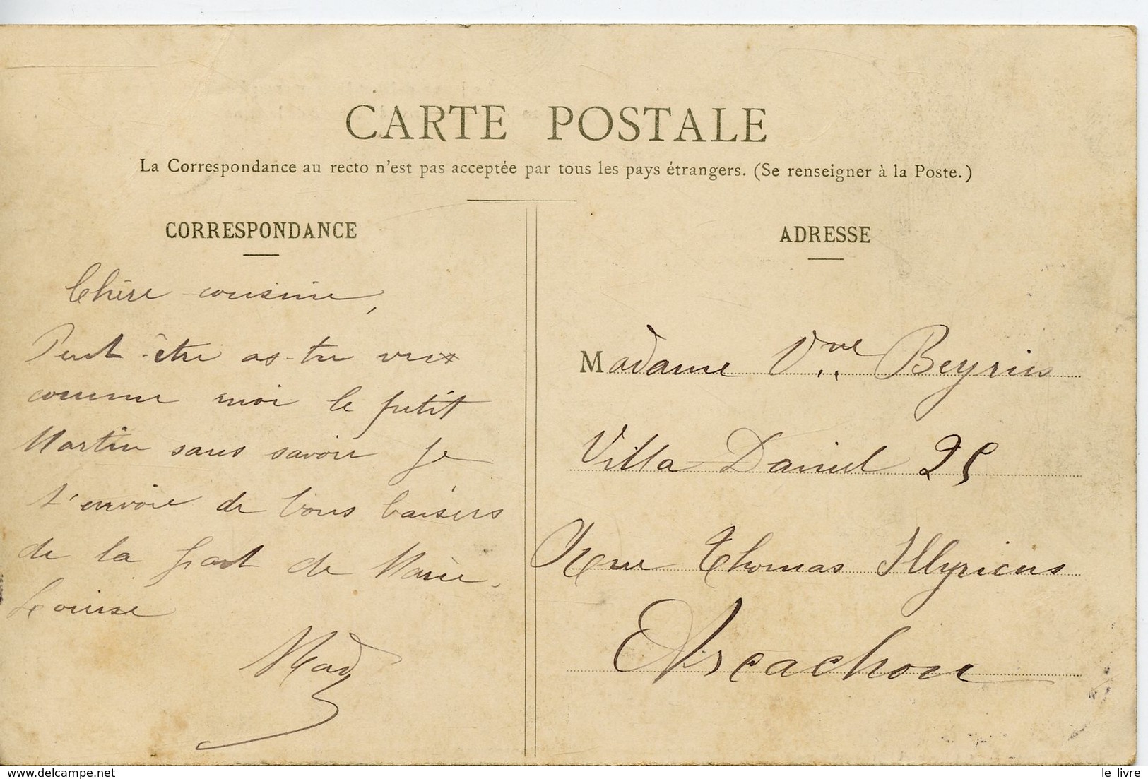 949. CPA 62 COURRIERES. CARTE PRESQUE ENTIEREMENT DEDOUBLEE. LE JEUNE GALIBOT MARTIN ESCAPE DE COURRIERES..SA MERE..1906 - Autres & Non Classés