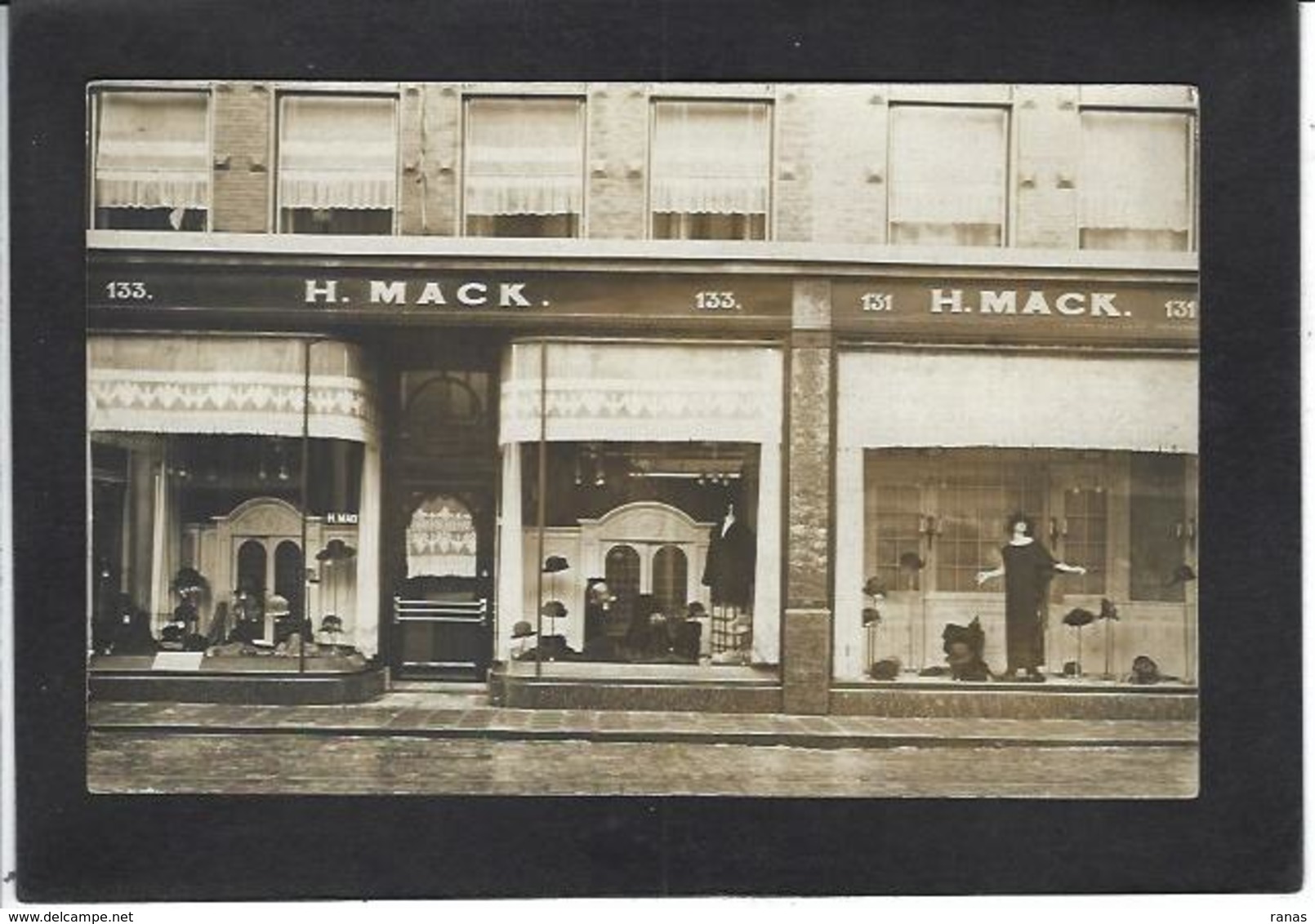 CPA à Identifier Commerce Shop Carte Photo RPPC Non Circulé - A Identifier