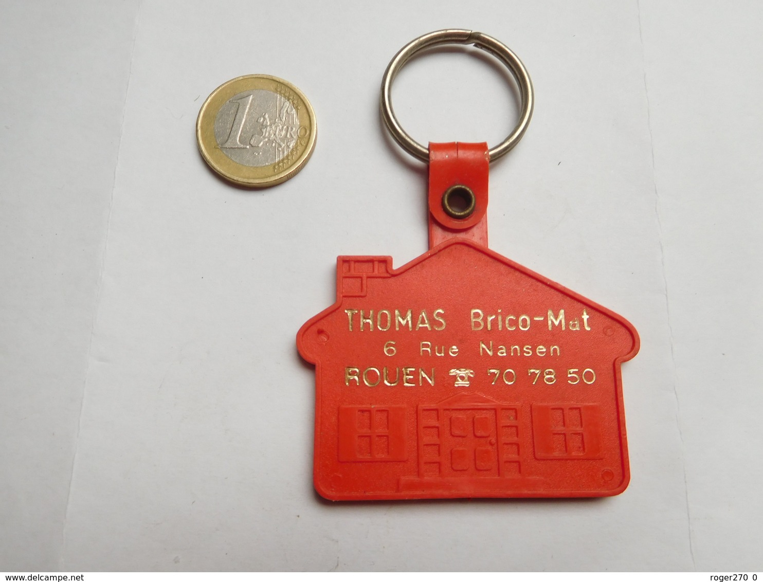 Beau Porte Clés , Brico Mat Thomas à Rouen , Seine Maritime - Key-rings