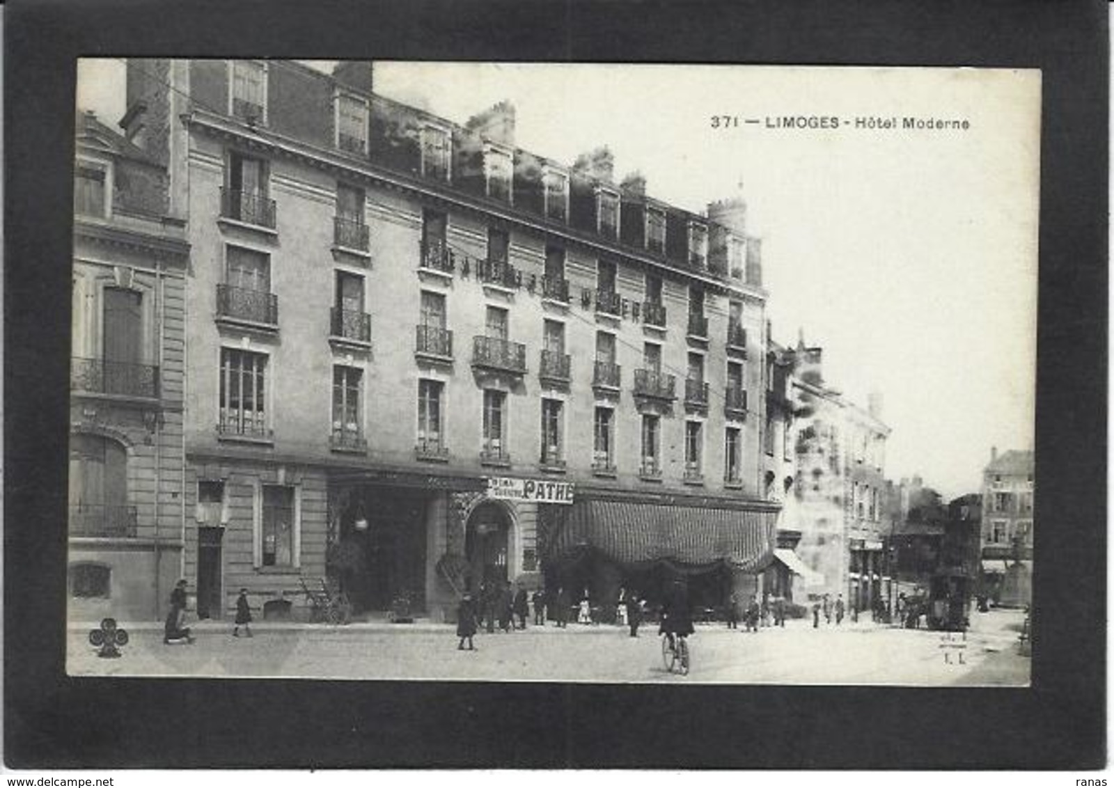 CPA Cinéma Façade Non Circulé Limoges Pathé - Autres & Non Classés