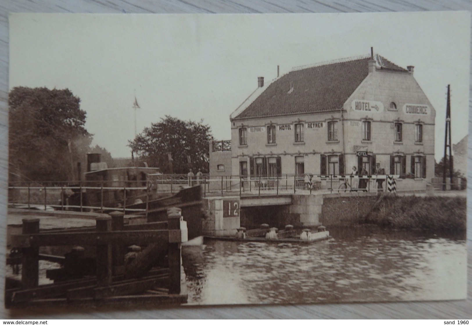 Neeroeteren "Maaseik" - Hôtel Commerce "REYEN" - Bateau/Péniche - NELS - Voir 2 Scans - Maaseik