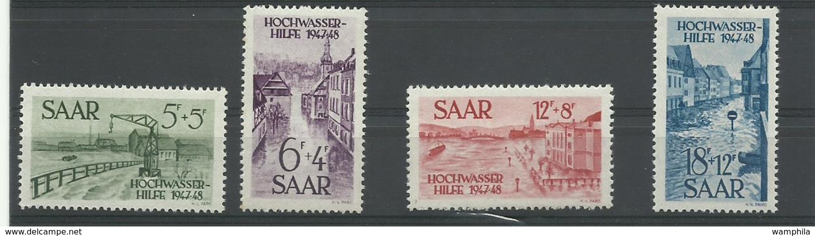 Sarre, N° 244/247 Neufs**  Cote YT 35€ - Ungebraucht