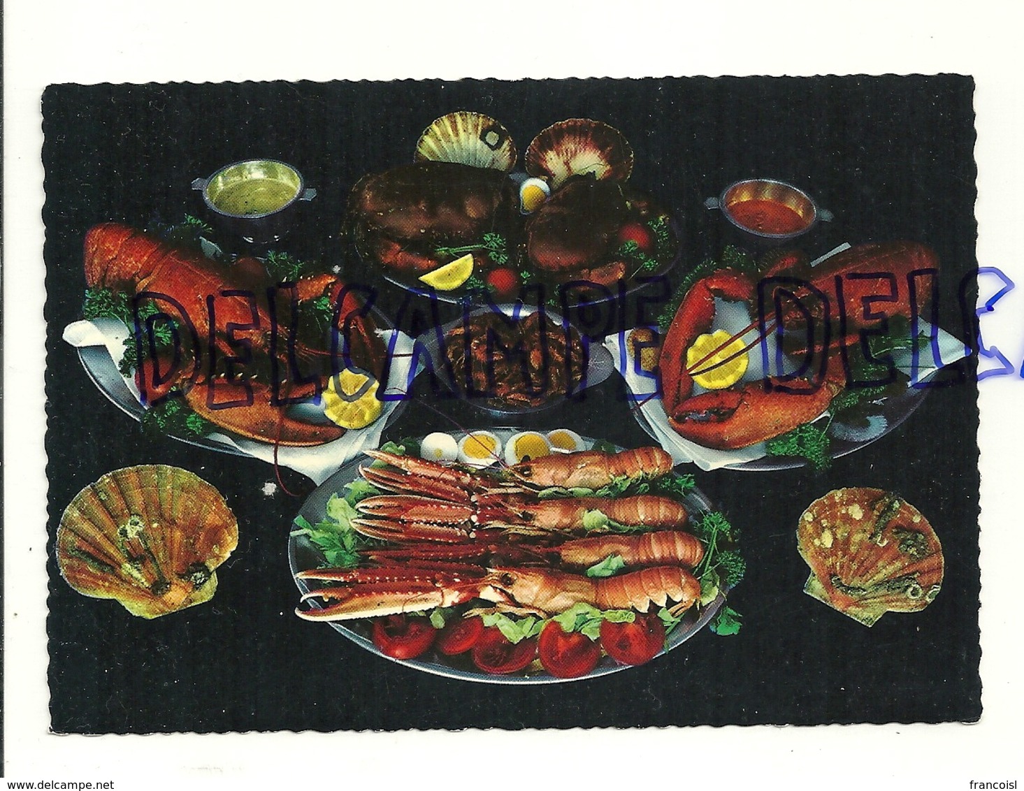 Bonjour De La Côte Belge. Fruits De Mer. Homard, Crabes, Coquilles Saint Jacques, Citron, ... - Recetas De Cocina