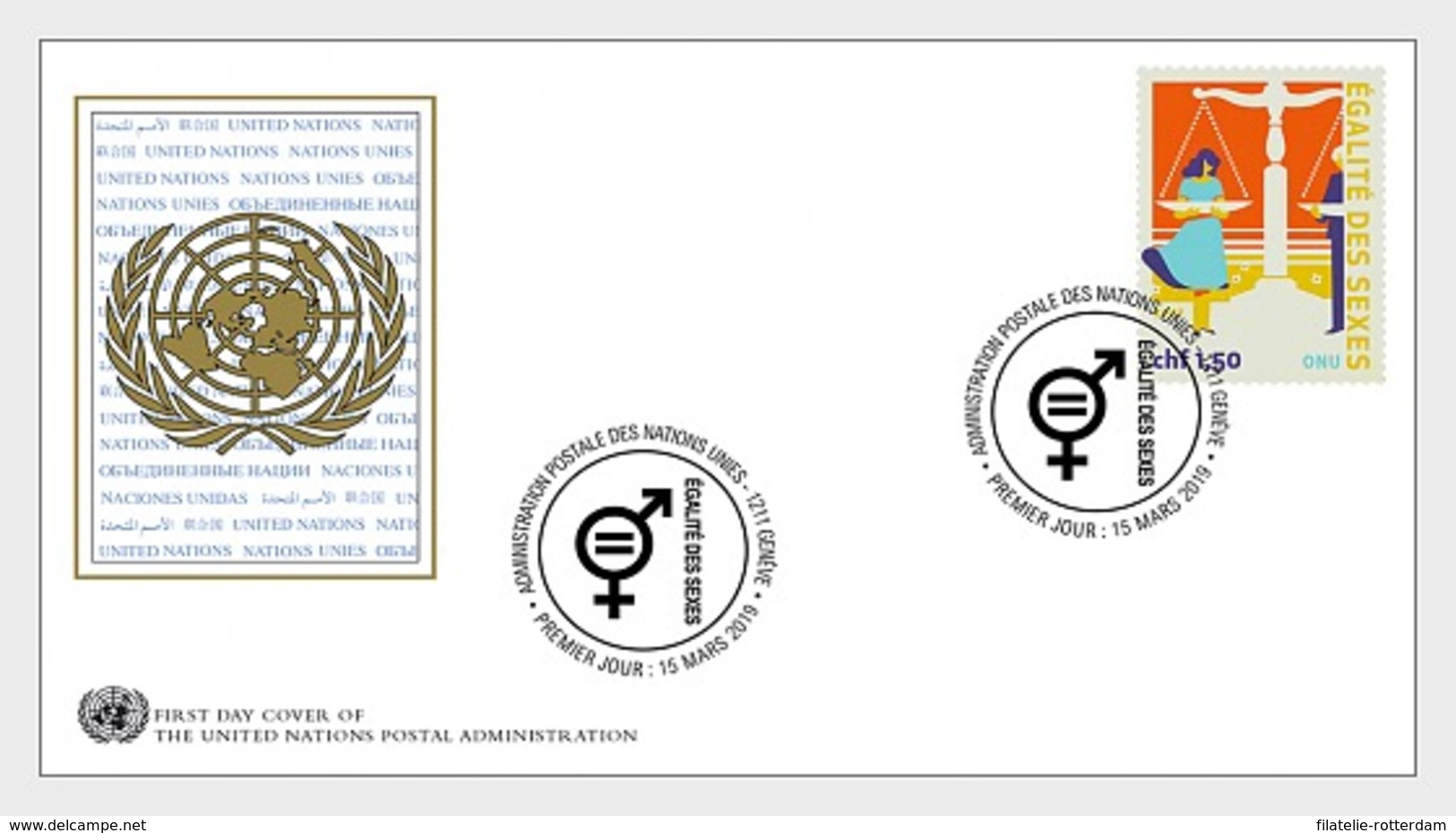 VN / UN - Postfris/MNH - FDC Migratie 2019 - Ungebraucht