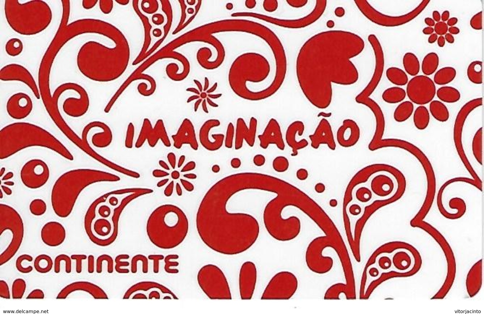 PORTUGAL - SONAE Gift Card "Continente - Imagination" - Tarjetas De Regalo