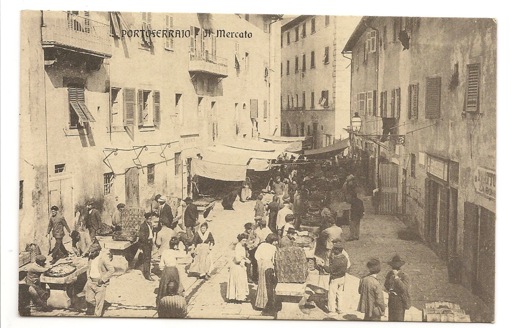 PORTOFERRAIO - IL MERCATO - Livorno