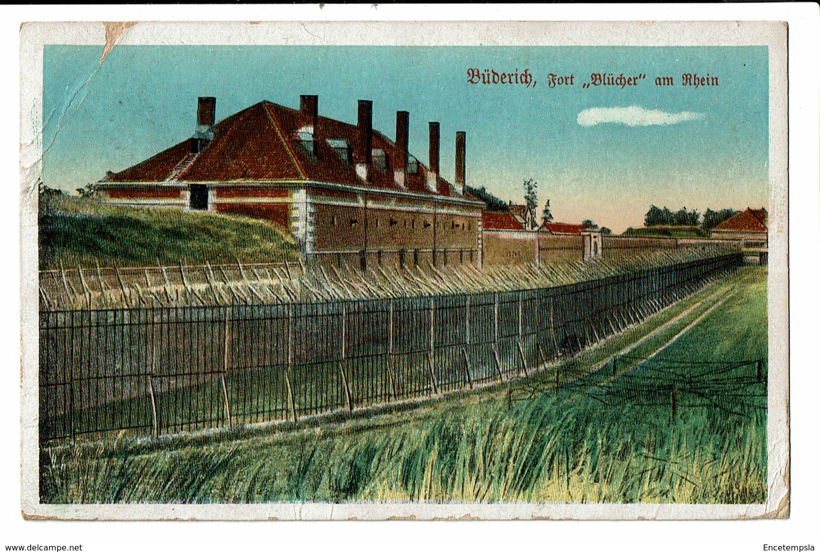 CPA - Carte Postale -Allemagne-Buderich A Rhein -Fort "Blücher" Am Rhein-1922--VM1785 - Duesseldorf