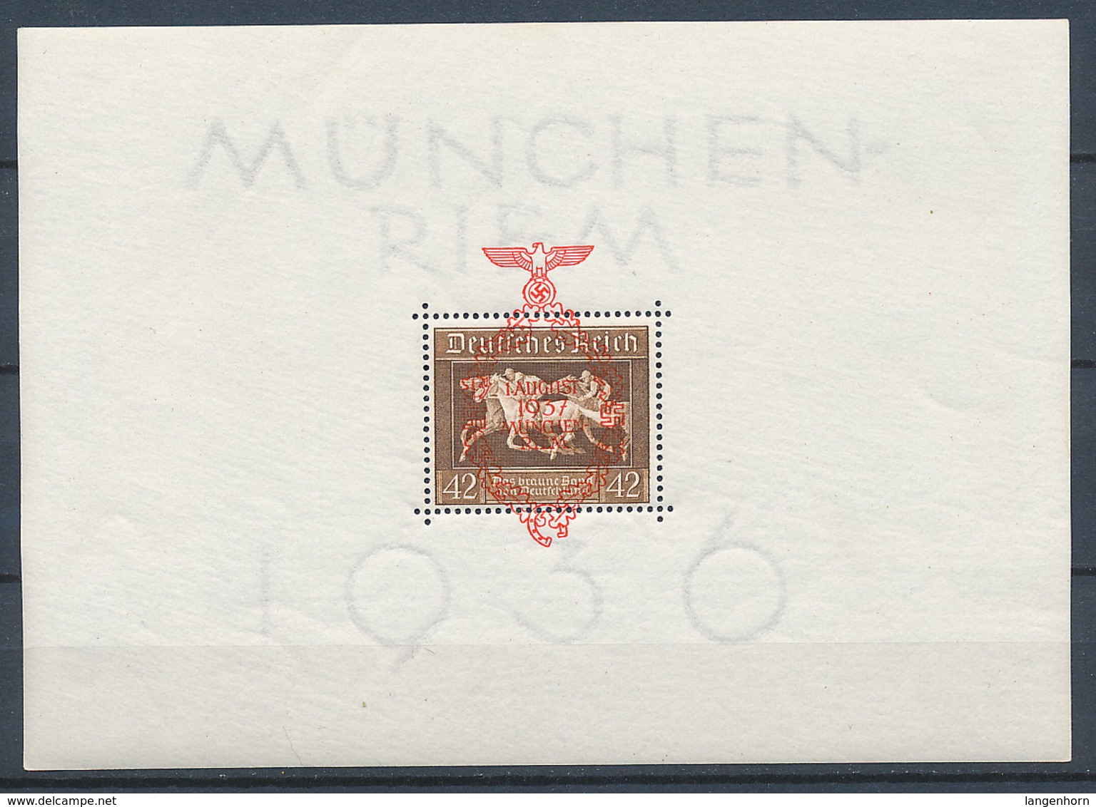 D. Reich Block 10 * (Michel 80,-- € ) - Neufs