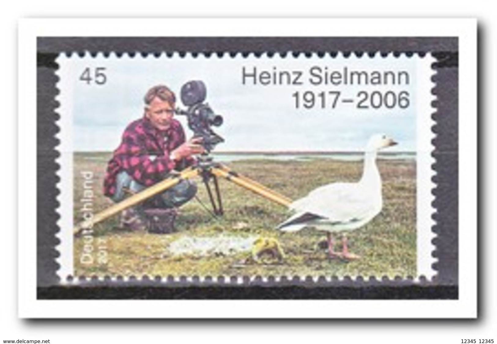 Duitsland 2017, Postfris MNH, Birds, Heinz Sielmann - Ongebruikt