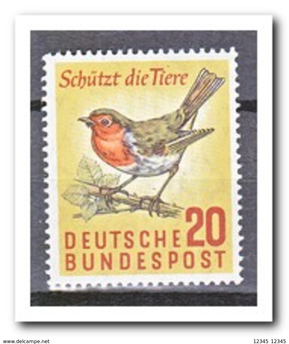 Duitsland 1957, Postfris MNH, Birds - Ongebruikt