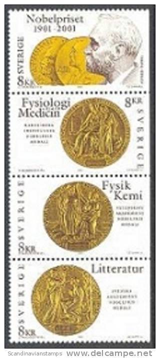 Zweden 2001 100 Jaar Nobel Serie PF-MNH-NEUF - Ungebraucht