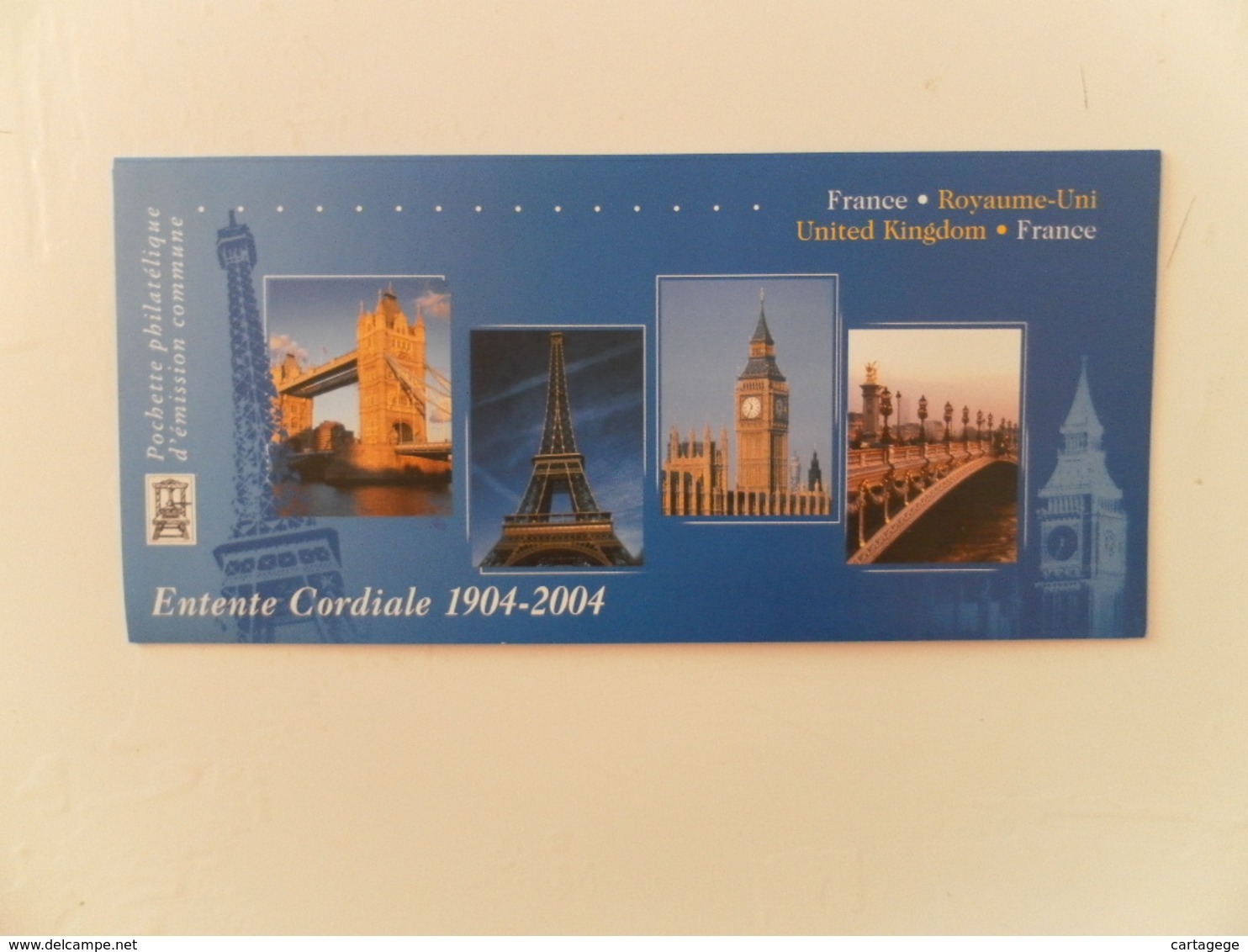 FRANCE YT P3657 CARNET RELATIONS FRANCE-GB** - Collectors