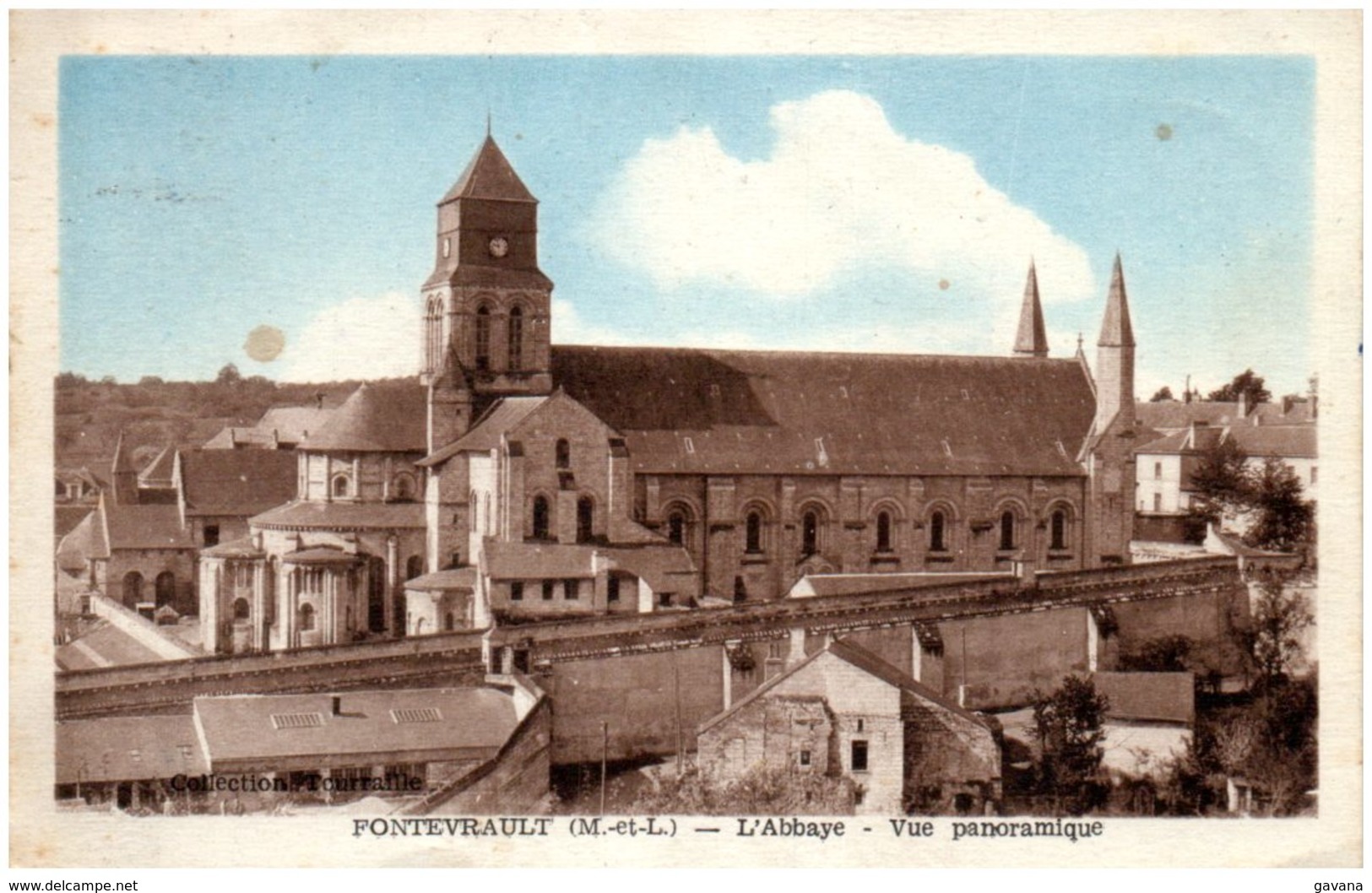 49 FONTEVRAULT - L'abbaye - Vue Panoramique - Autres & Non Classés