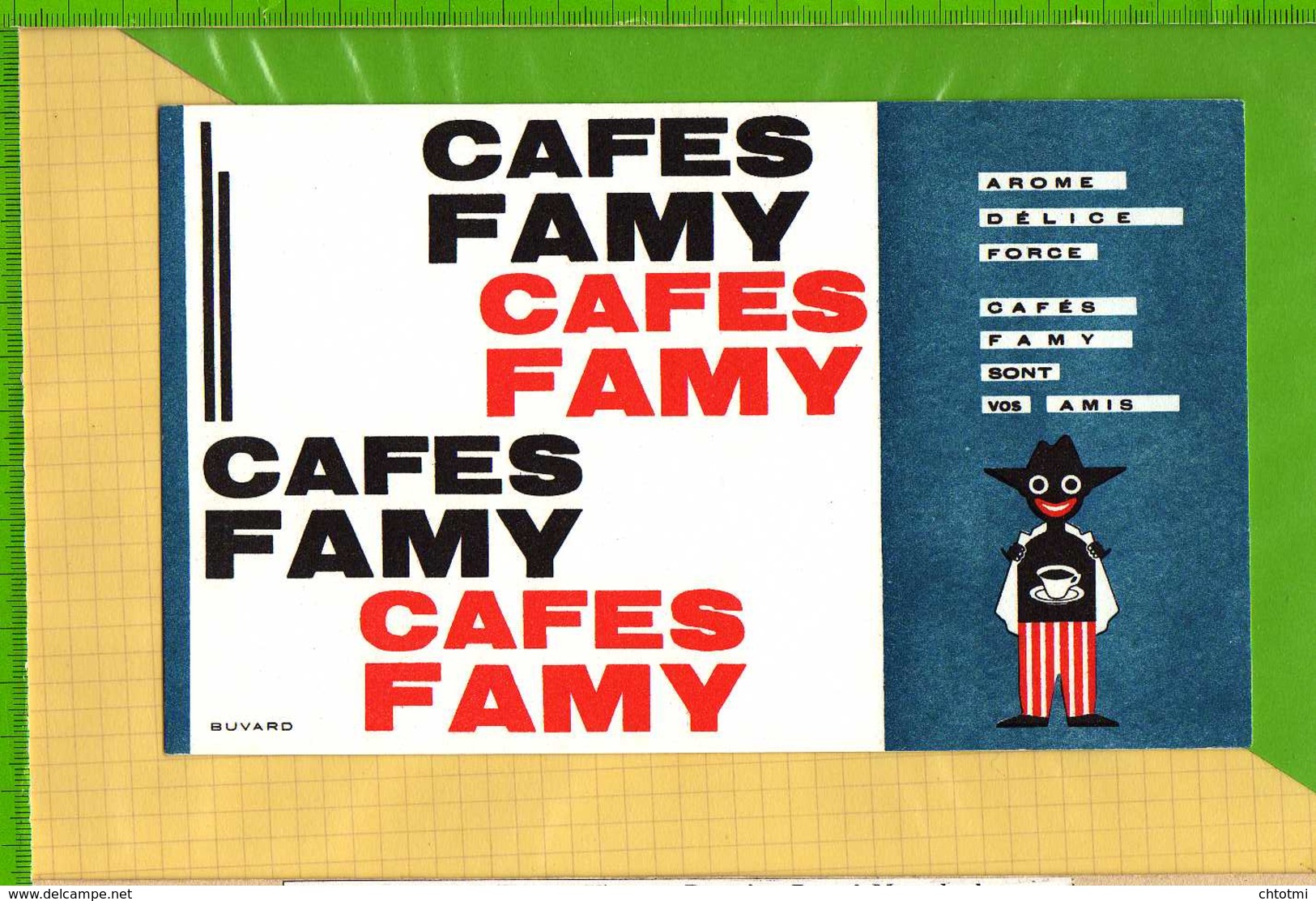 Buvard & Blotting Paper : Café FAMY - Koffie En Thee