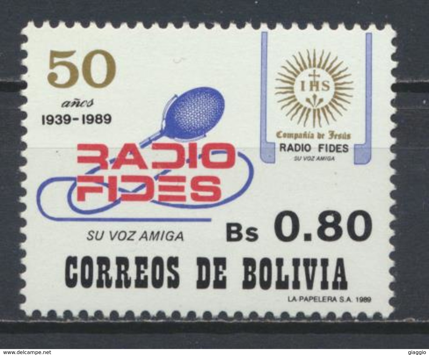 °°° BOLIVIA - Y&T N°724 - 1984 MNH °°° - Bolivia