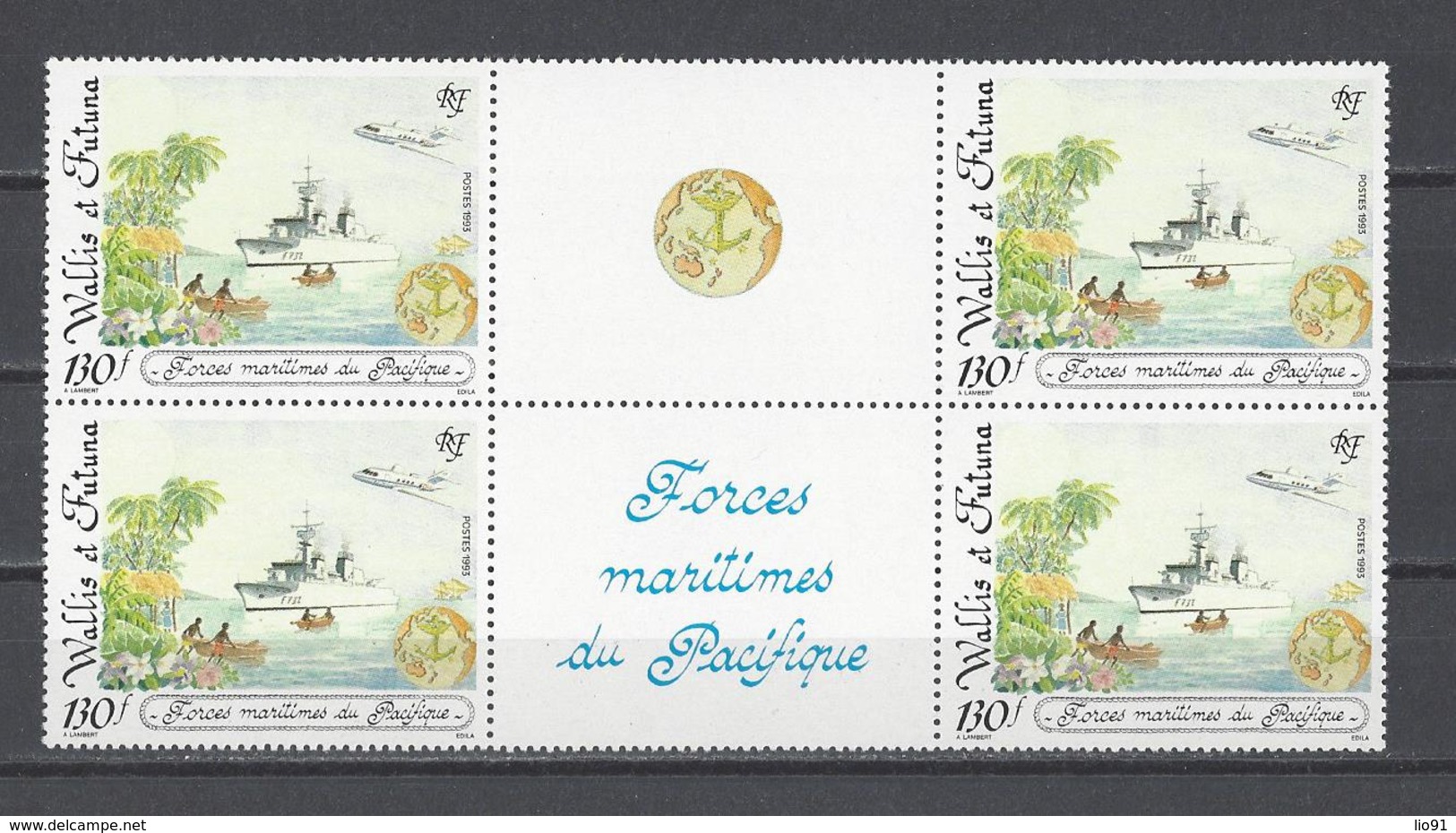 WALLIS ET FUTUNA. YT  N° 444A  Neuf **  1993 - Unused Stamps