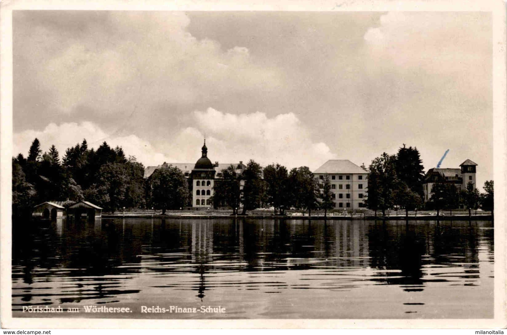 Pörtschach Am Wörthersee - Reichs-Finanz-Schule * Feldpost - Pörtschach