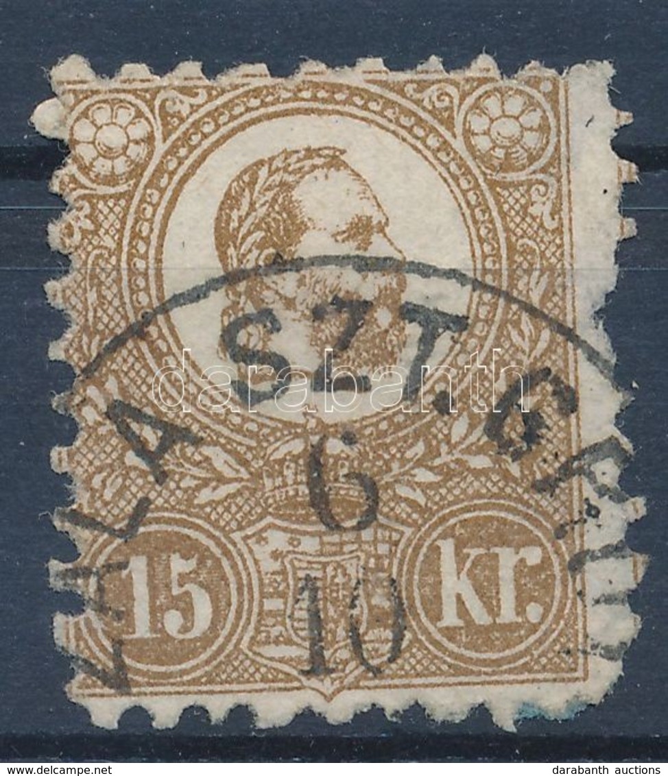 O 1871 Kőnyomat 15kr  ,,ZALA SZT. GRÓT' (29.000) (sérült / Demaged) - Other & Unclassified