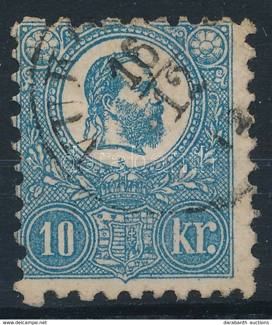 O 1871 Kőnyomat 10kr  ,,VUK(OVAR)' Szép Darab (26.500) - Other & Unclassified