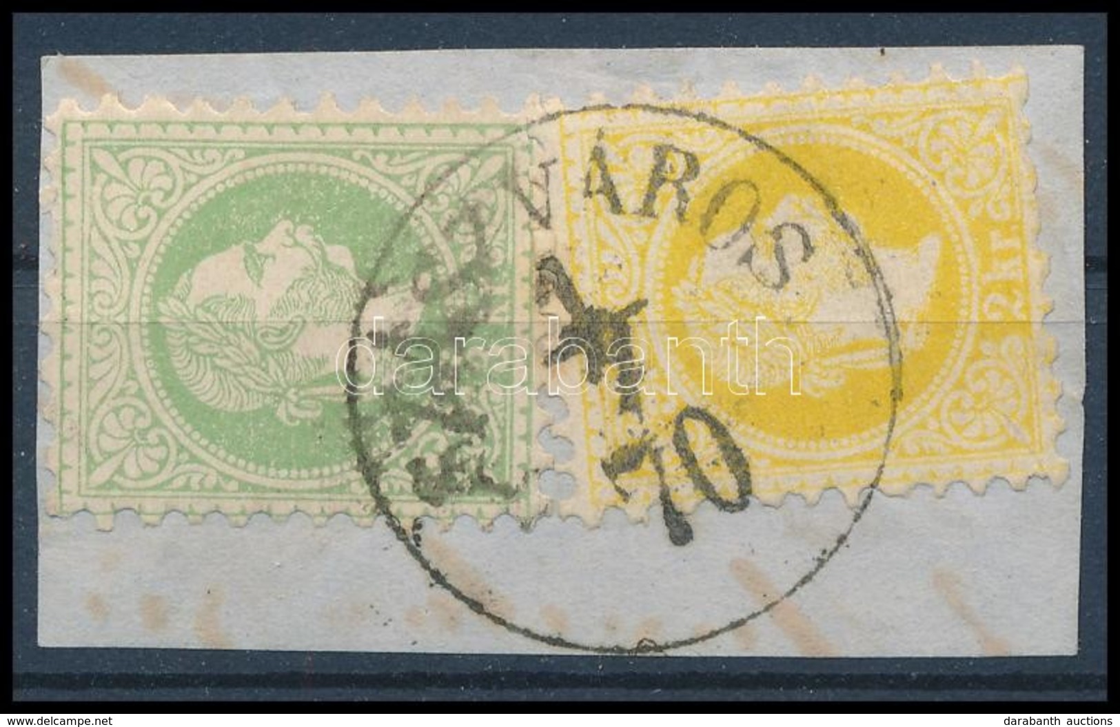 1867 2kr + 3kr ,,SZÁSZVÁROS' - Other & Unclassified