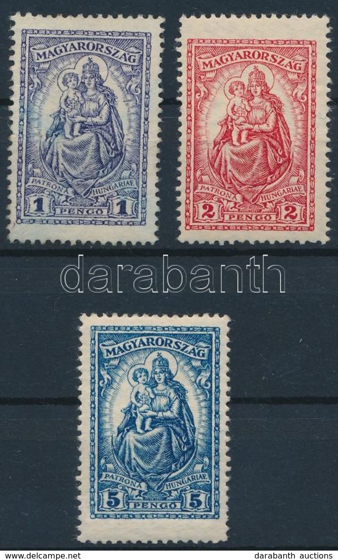 * 1926 Keskeny Madonna Sor (1P, 2P Betapadás) - Other & Unclassified