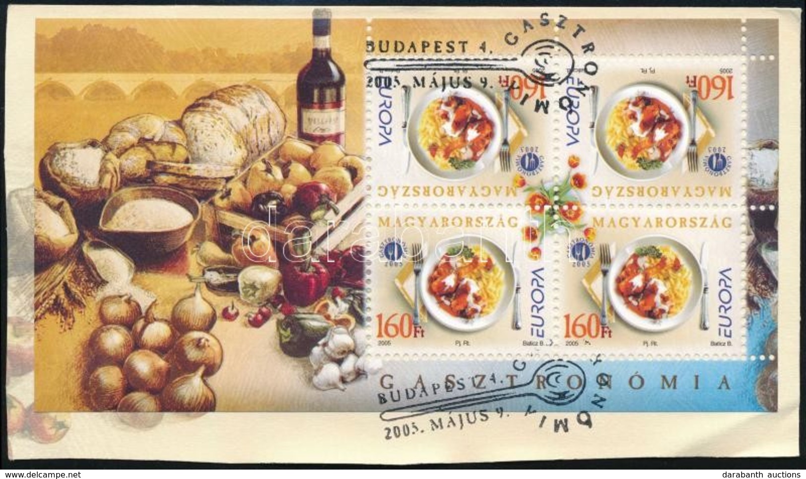 2005 Europa CEPT 11 Db Blokk FDC Kivágáson (18.700) - Other & Unclassified