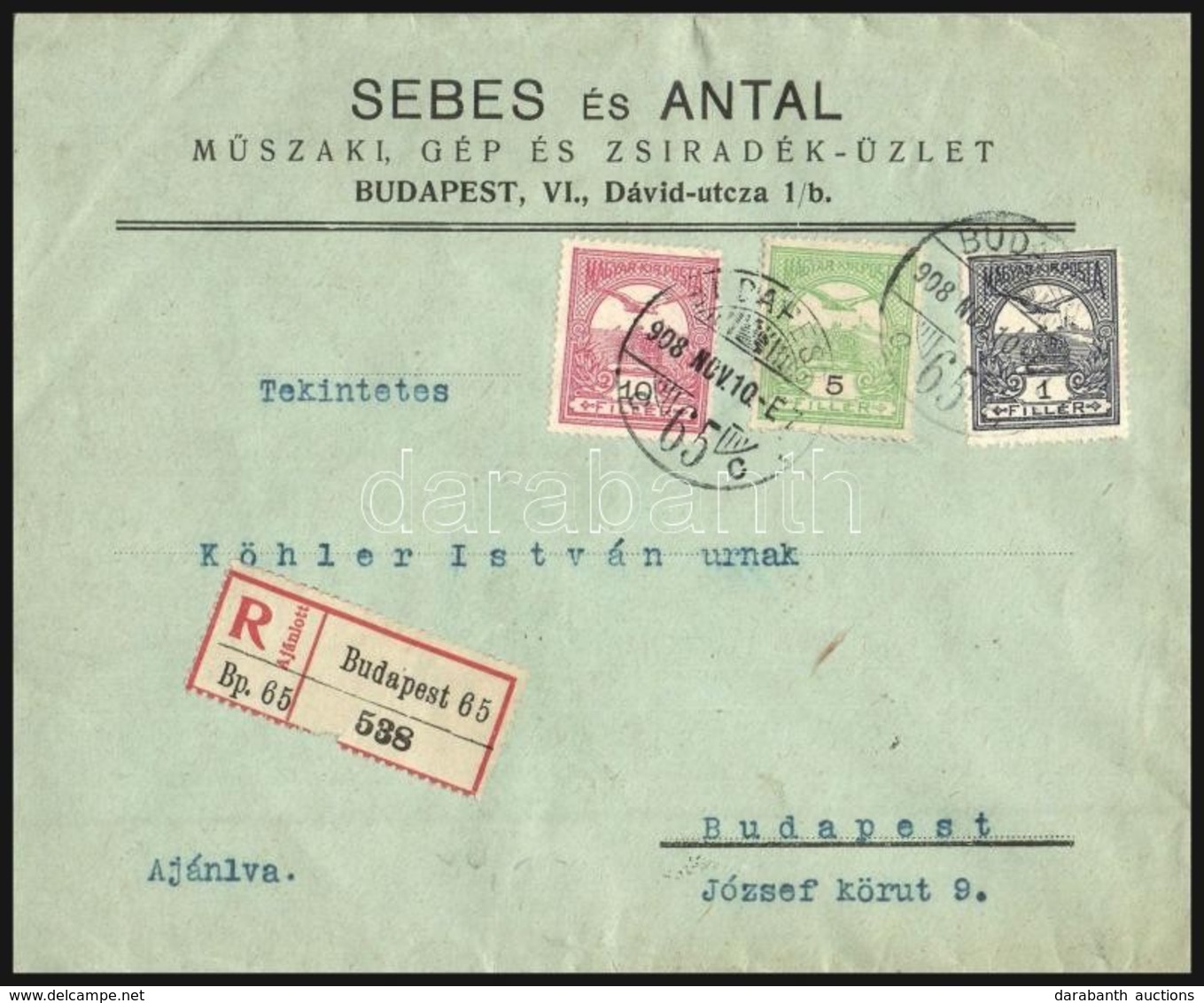 1908 - Autres & Non Classés