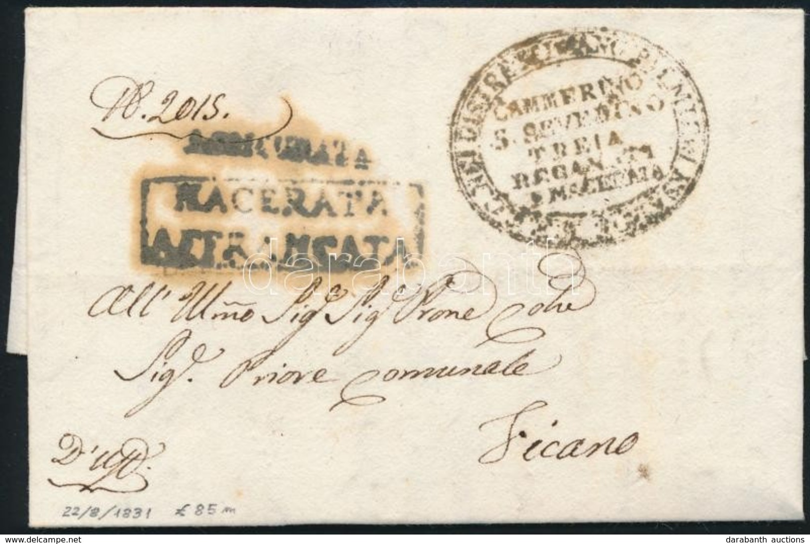 Olaszország 1831 - Other & Unclassified