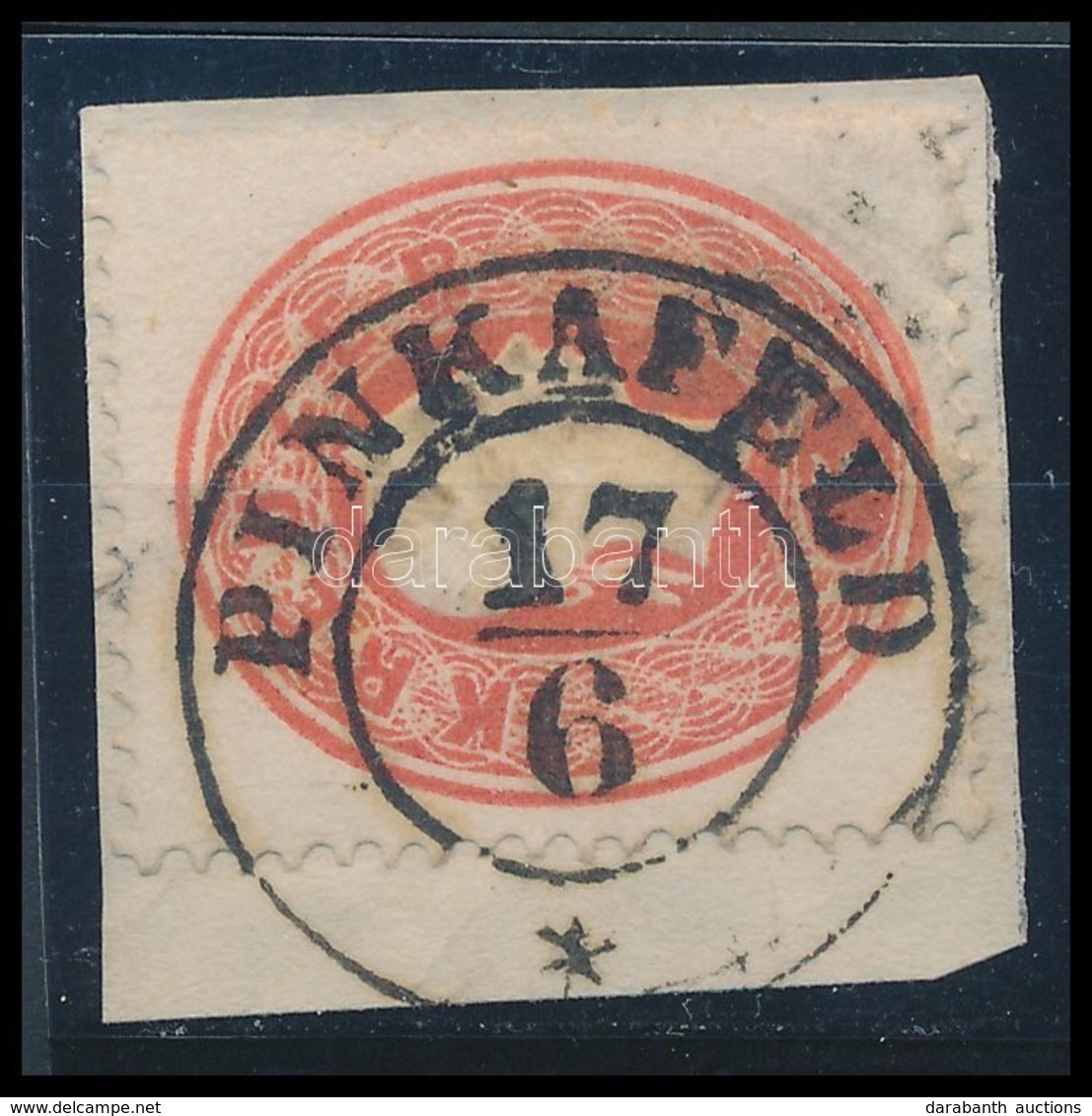 1861 5kr Kivágáson 'PINKAFELD' (Burgerland) - Other & Unclassified