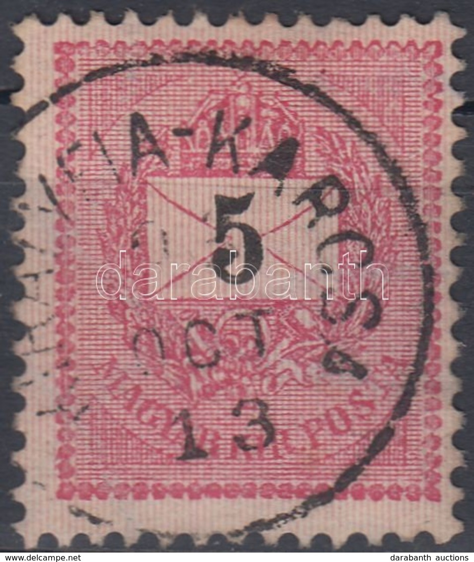 O 1889 5kr 'KIRÁLYFIA - KARCSA' - Other & Unclassified