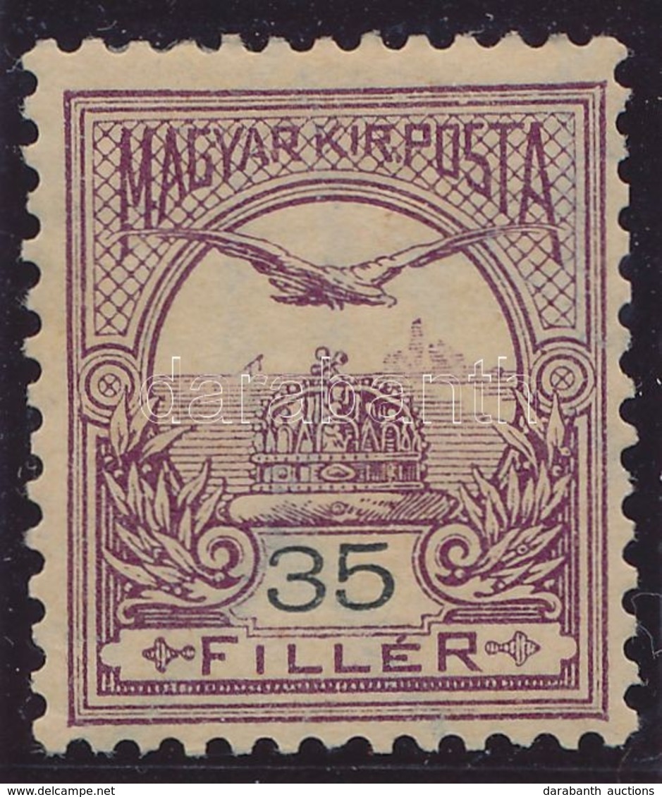 * 1900 E Fogazatú Szép, Falcos 35f B1 Vízjelállással - Other & Unclassified