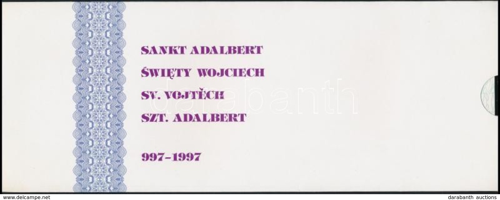 1997 Szent Adalbert Emléklap (8.000) - Other & Unclassified