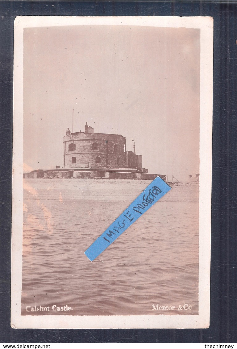 RP Calshot Castle Nr Fawley Hampshire Mentor & Co Hythe Southampton Postmark - Altri & Non Classificati