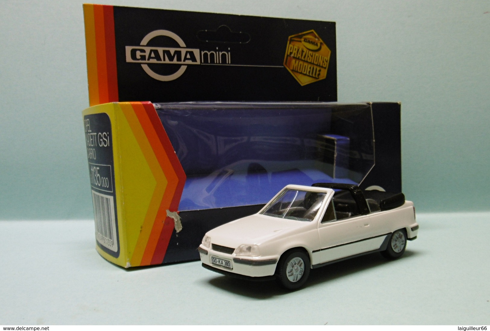 Gama - OPEL KADETT GSI Cabrio Réf. 81135000 BO 1/43 - Gama