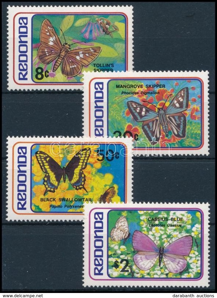 ** 1982 Lepke Sor,
Butterfly Set
Mi 105-108 - Otros & Sin Clasificación