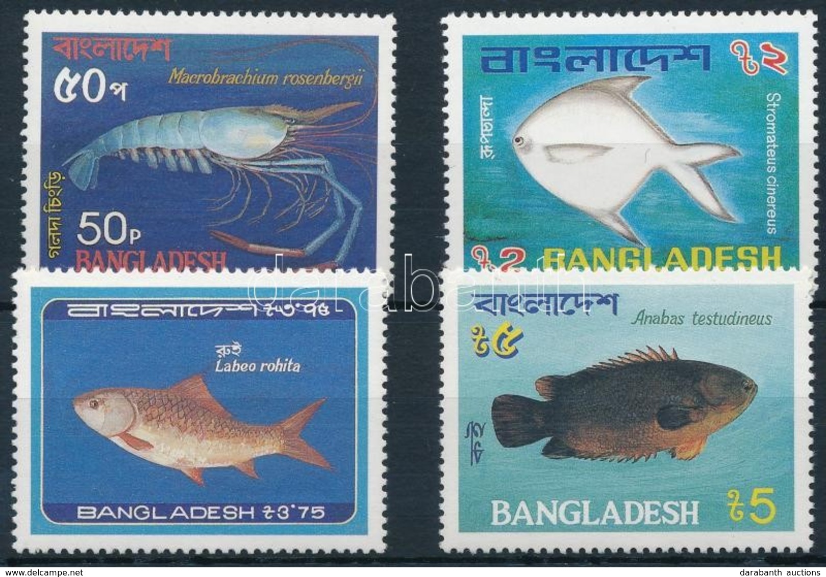 ** 1983 Tengeri Halak Sor Mi 190-193 A - Other & Unclassified