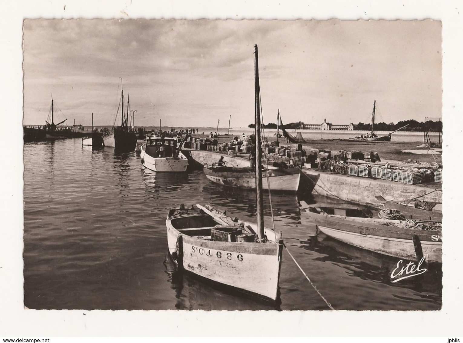 ( 44 ) LE CROISIC Bateaux Dans Le Port Pointe Du Pen Brou - Le Croisic