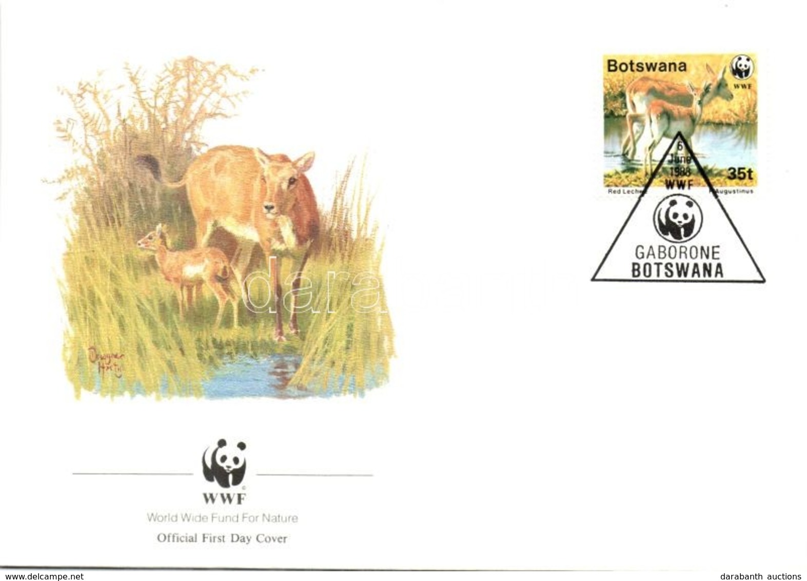 1988 Antilop FDC Mi 431-434 - Other & Unclassified